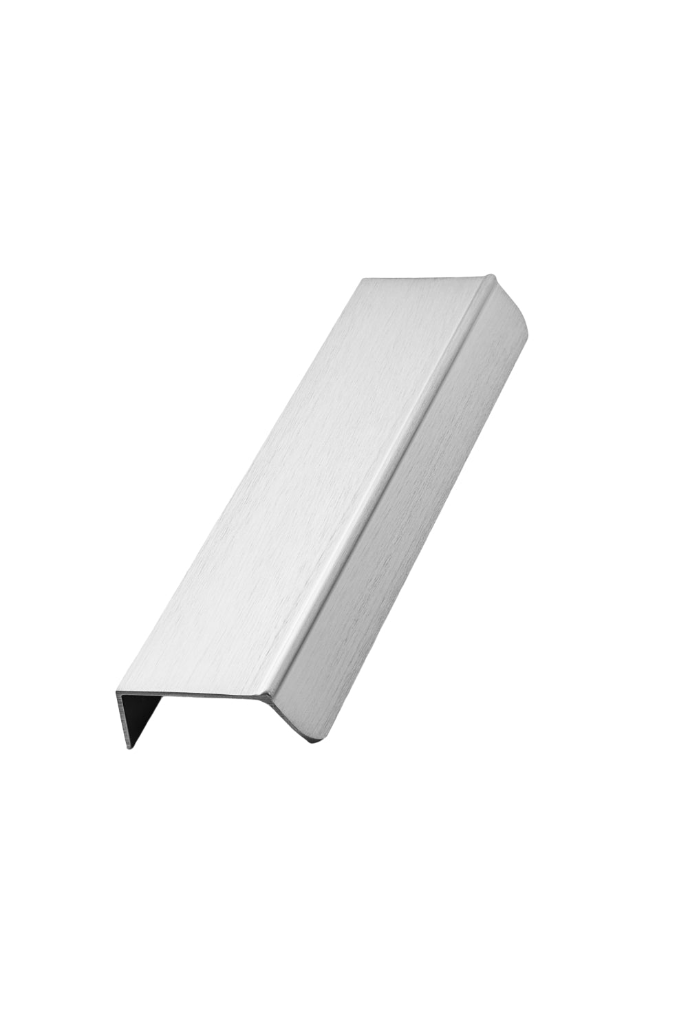 Furnipart - Accent - greb i aluminium - bred, Inox look