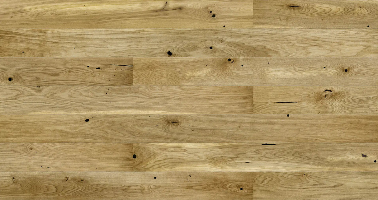 Patricier lamelplank, Eg Country, børstet natur matlak