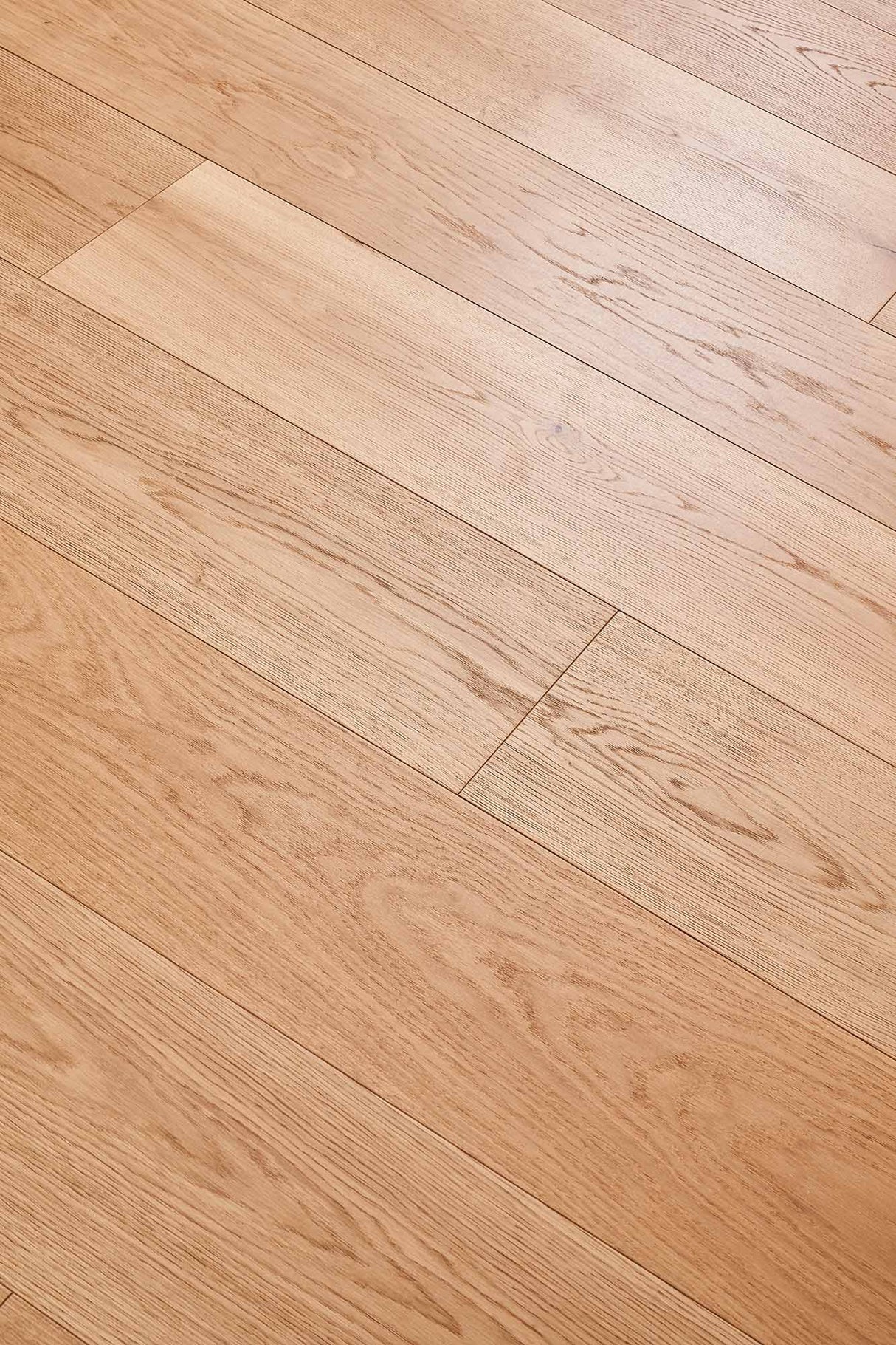 Eg Herregårdsplank Natur/Wood Line, børstet natur matlak