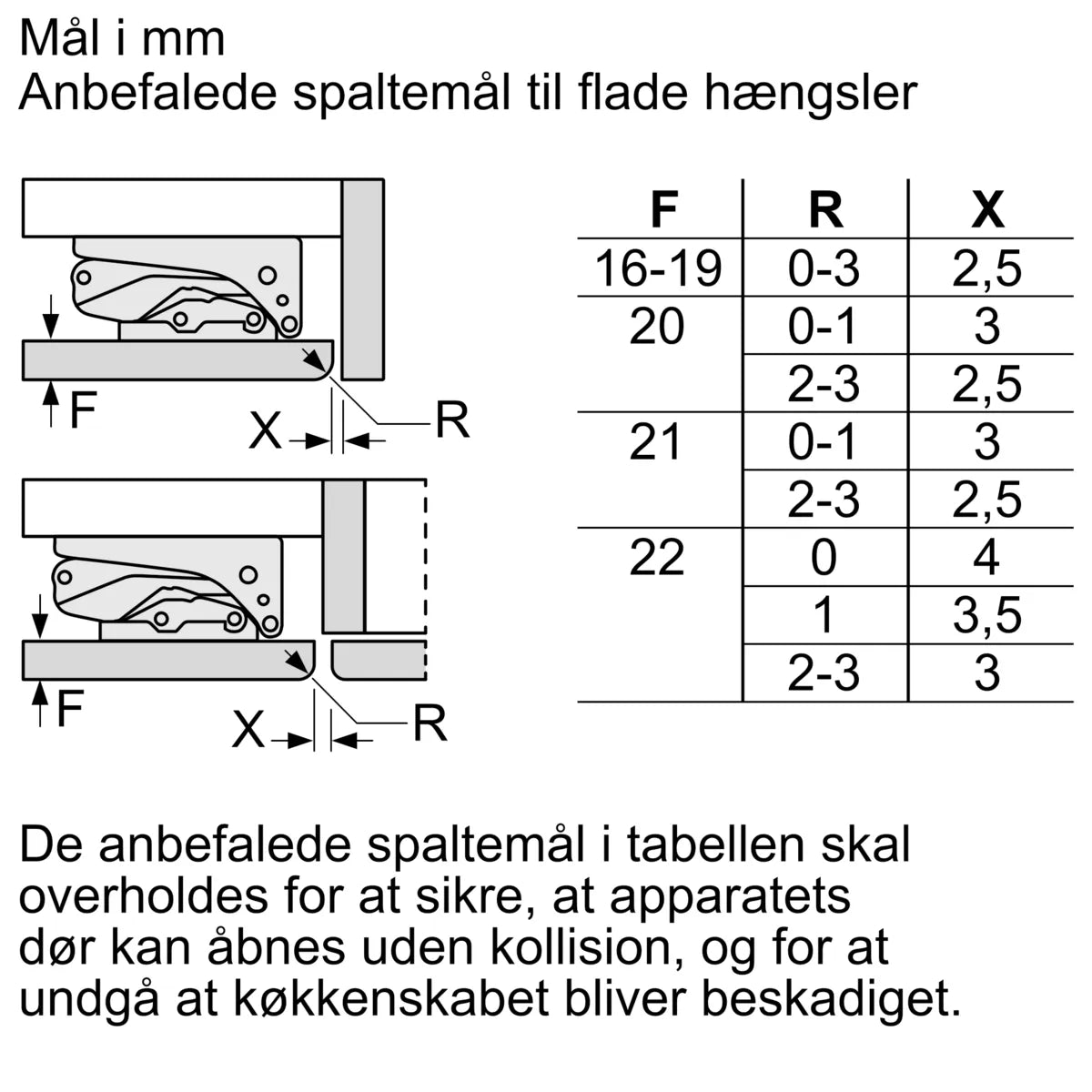 Indbygningskøleskab med fryser 82 x 60 cm fladhængsel med dæmpet lukning (soft close) - Siemens iQ500 - KU22LADD0