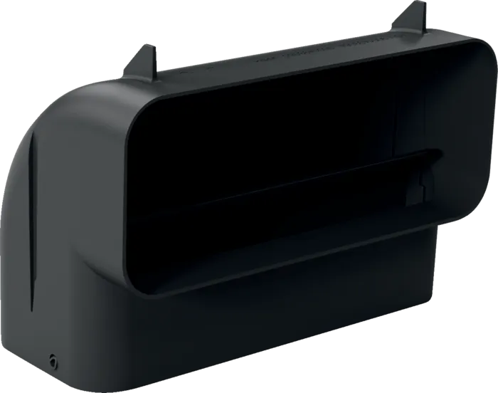 Fladkanal 90 ° vertikal M til 65 cm dyb - HZ9VDSB3