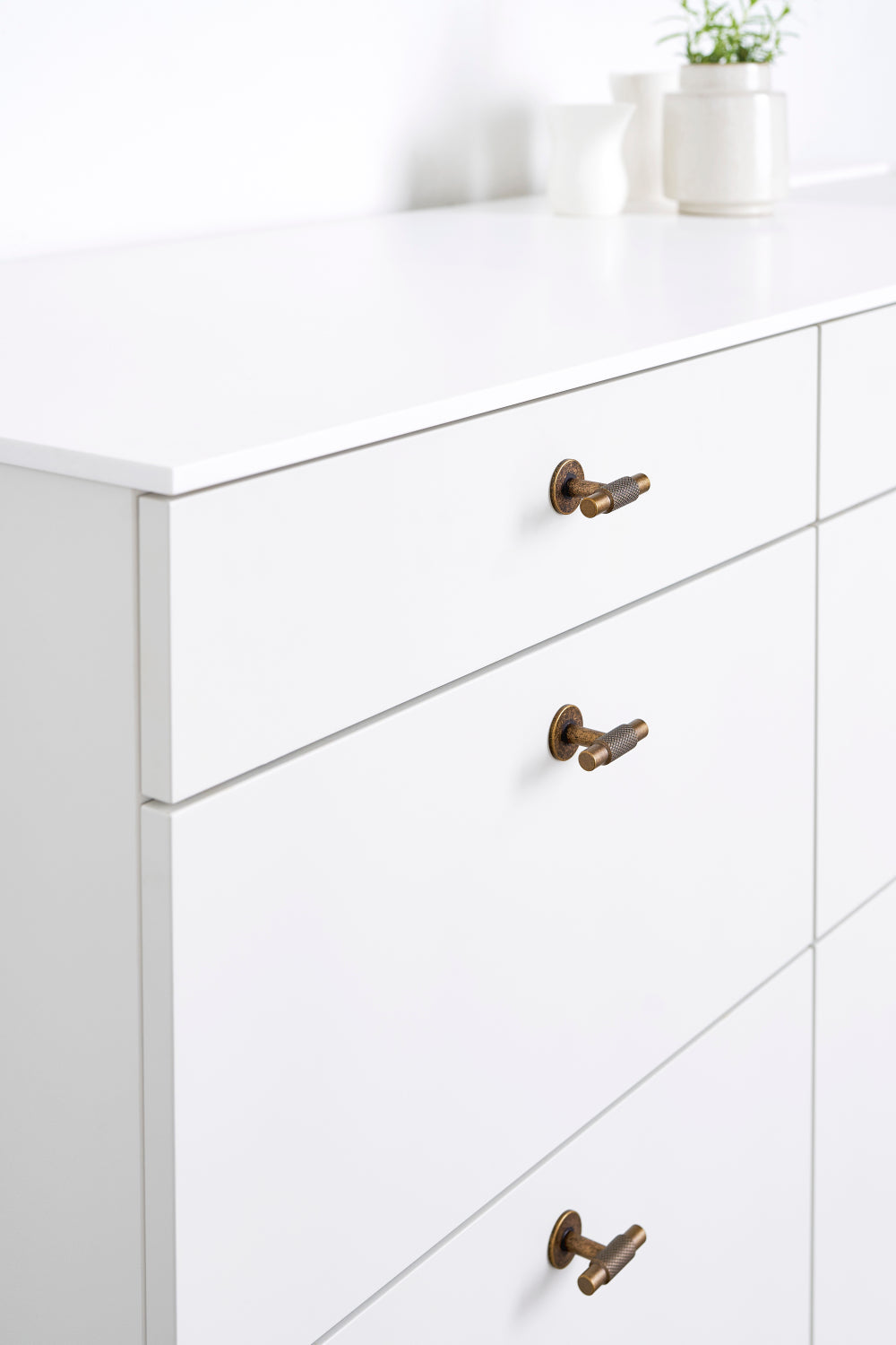 Furnipart Manor T Antik messing Ø30mm