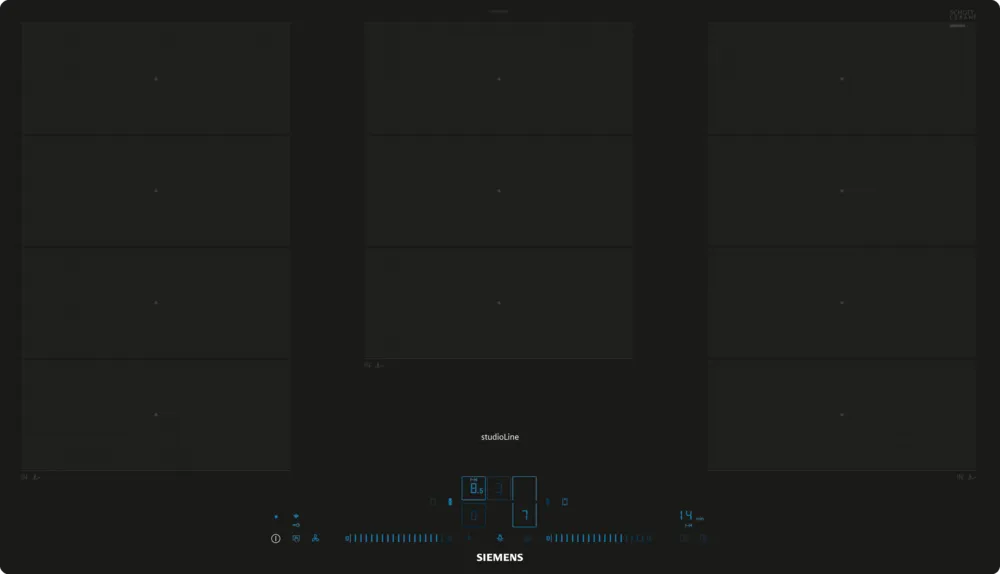 Induktionskogeplade 90 cm Sort, planmontering - Siemens iQ700 - EX907NXV6E