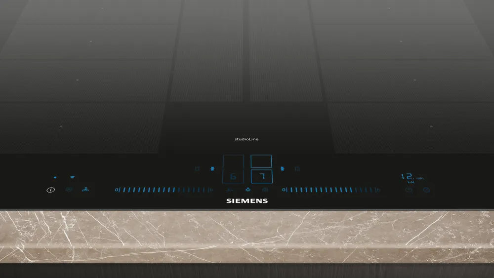 Induktionskogeplade 80 cm Sort - ComfortDesign - Siemens iQ700 - EX877NYV6E