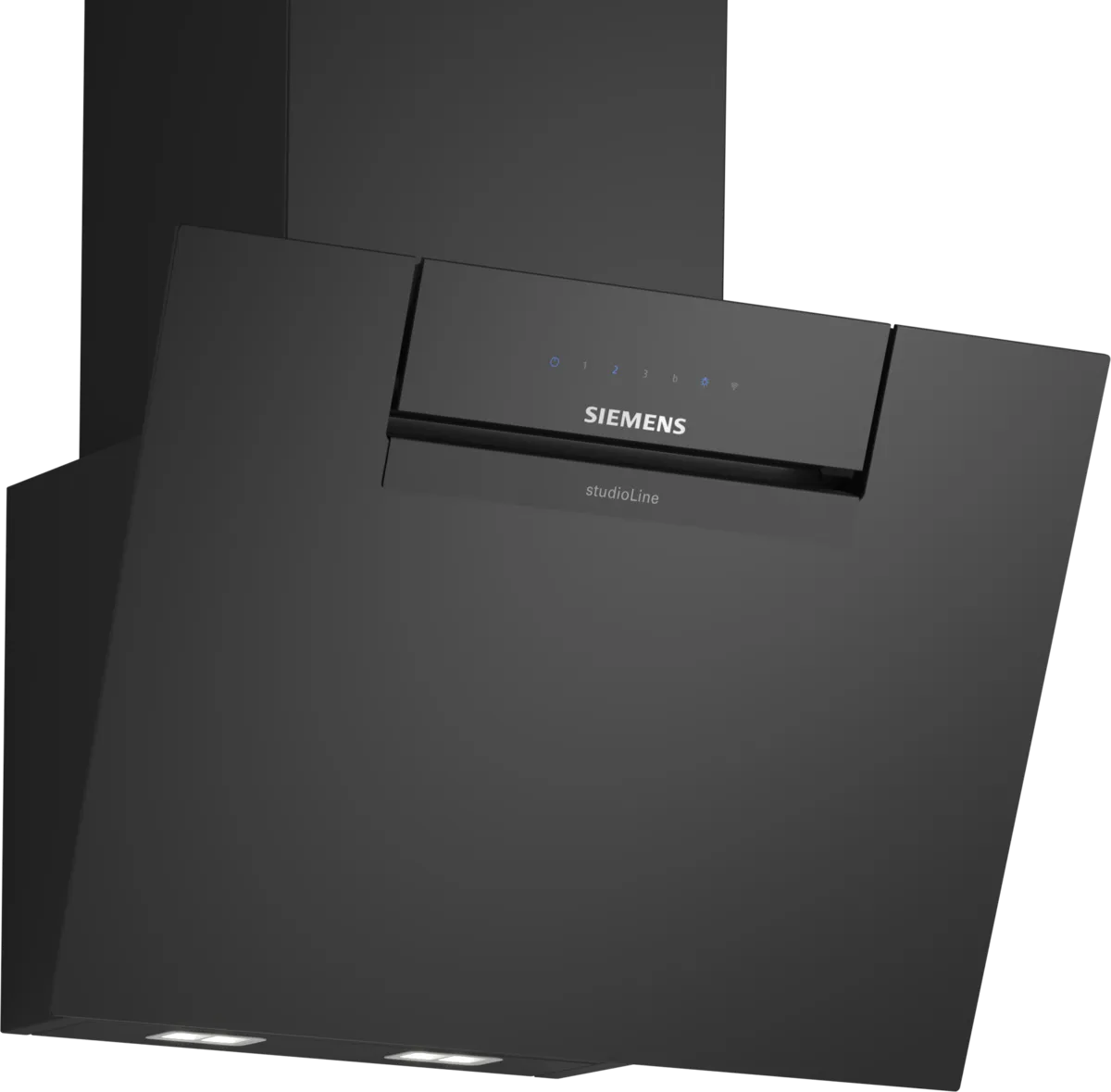 Væghængt emhætte 60 cm Klart glas med sort tryk - Siemens iQ300 - LC67KFN65