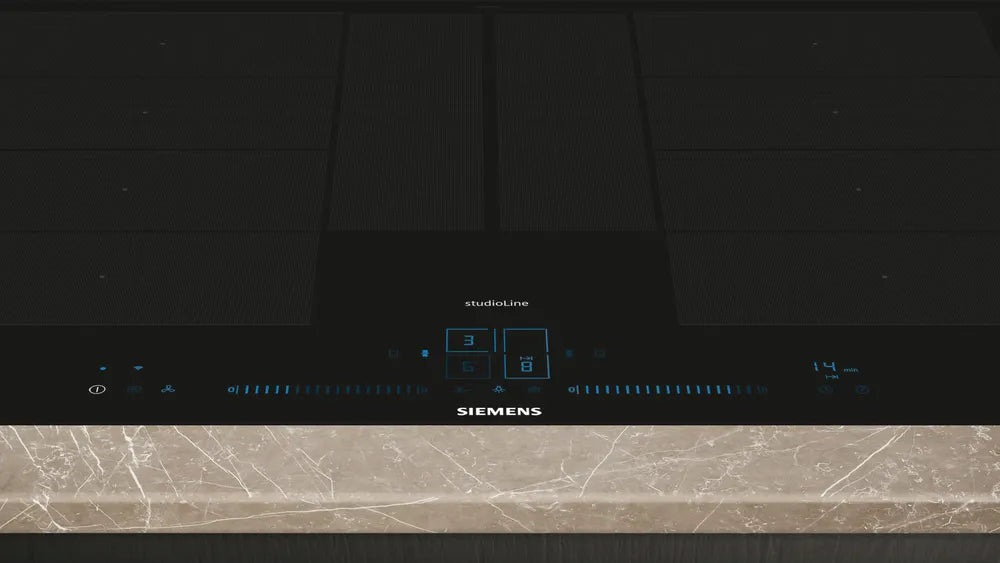 Induktionskogeplade 80 cm Sort, planmontering - PlanoDesign - Siemens iQ700 - EX807NYV6E