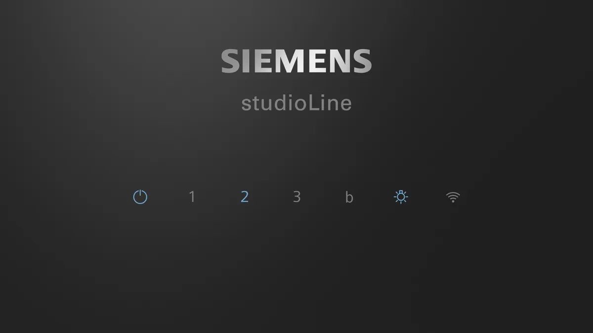 Væghængt emhætte 80 cm Klart glas med sort tryk - Siemens iQ500 - LC81KAN65