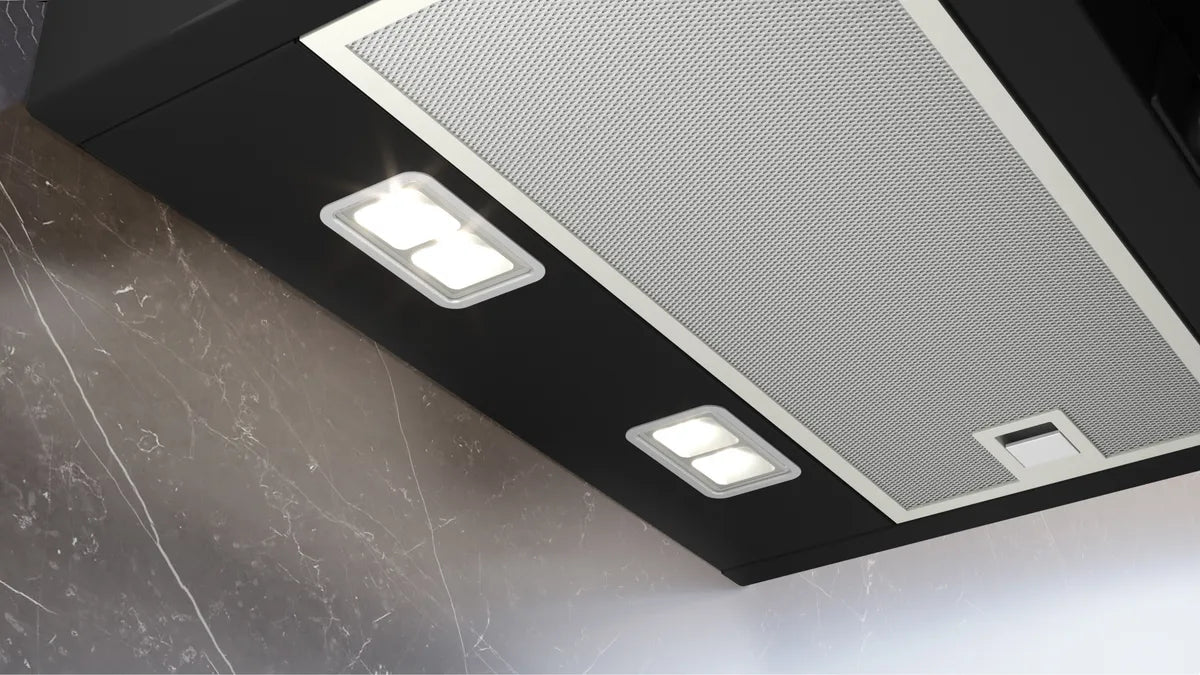 Væghængt emhætte 80 cm Klart glas med sort tryk - Siemens iQ300 - LC87KFN65