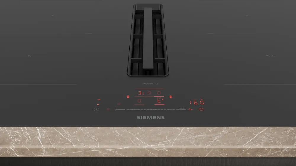 Induktionskogeplade med indbygget emfang 80 cm - Siemens iQ500 - ED877HQ26E