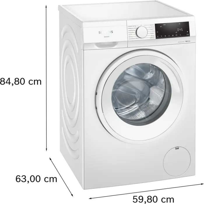 iQ300 Kombineret vask og tør 8/5 kg maks. 1400 omdr./min. - WN34A1L0DN