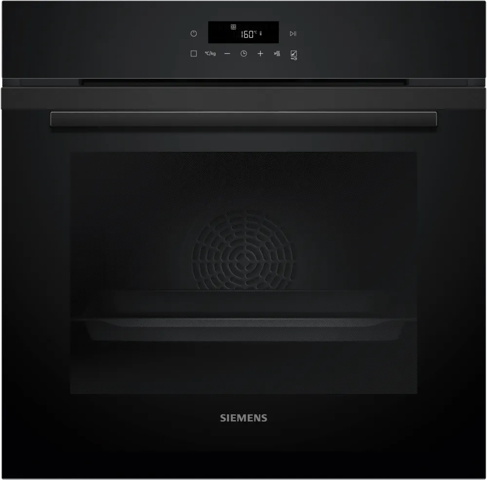 Indbygningsovn 60 x 60 cm i Sort - IQ300 - Siemens HB272ABB3