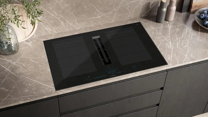 Kogeplade 80cm Induktion m/indb. Emfang HC og overflademontering med ramme - Siemens iQ700 - EX870NX68E