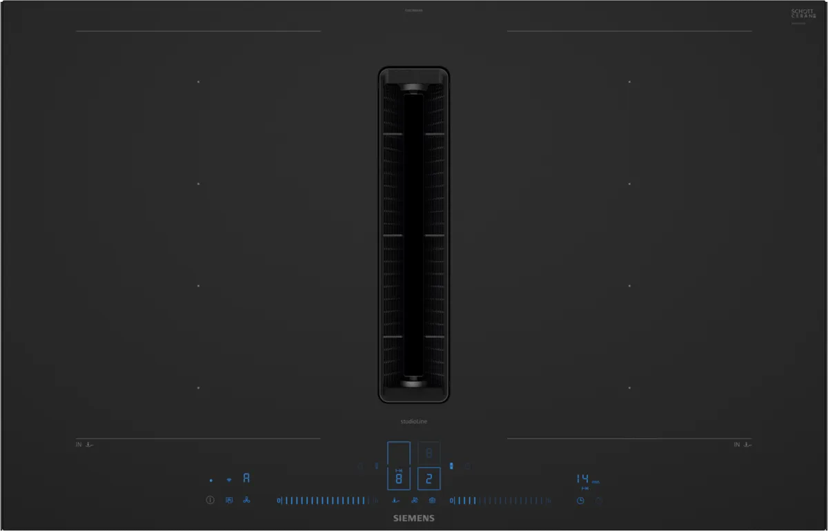 Induktionskogeplade 80 cm Sort - Siemens iQ700 - EX87BNX68E