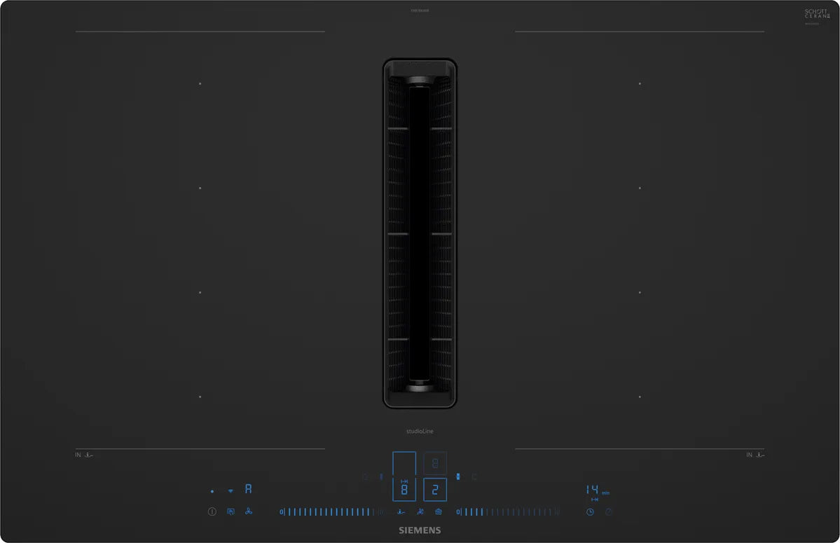Induktionskogeplade 80 cm Sort - Siemens iQ700 - EX80BNX68E