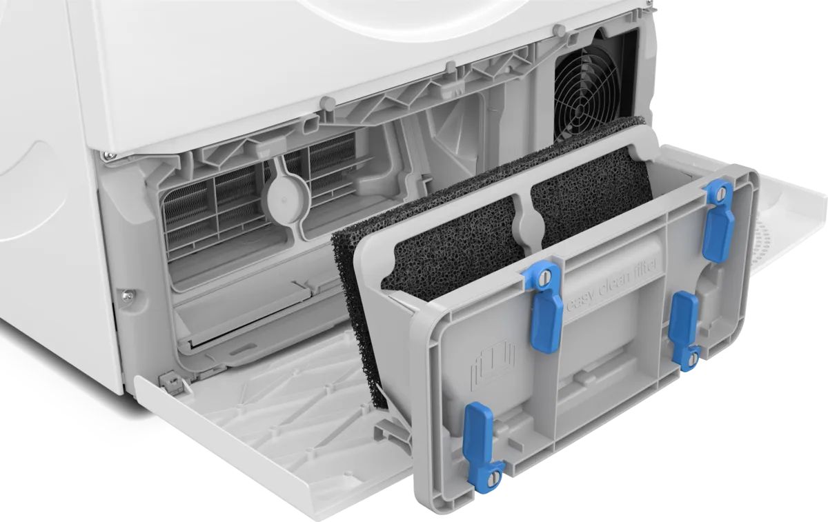 Tørretumbler kondens A++ m/disp. varmepumpe 8kg - Siemens iQ300 - WT45HV0BDN