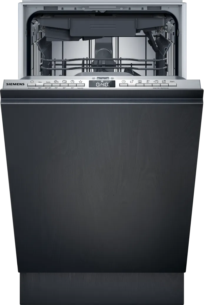 iQ300 Fuldt integrerbar opvaskemaskine 45 cm varioHinge - justerbar låge - SR73EX25ME