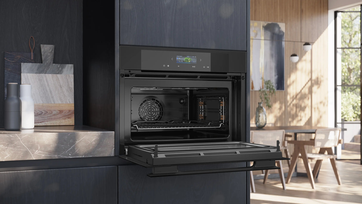 Siemens iQ700 Kompaktovn med mikro 60 x 45 cm Matt Edition - CM924G1M1
