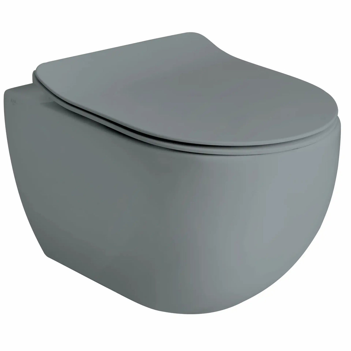 GLOMP RIMLESS VÆGHÆNGT TOILET, MATGRÅ