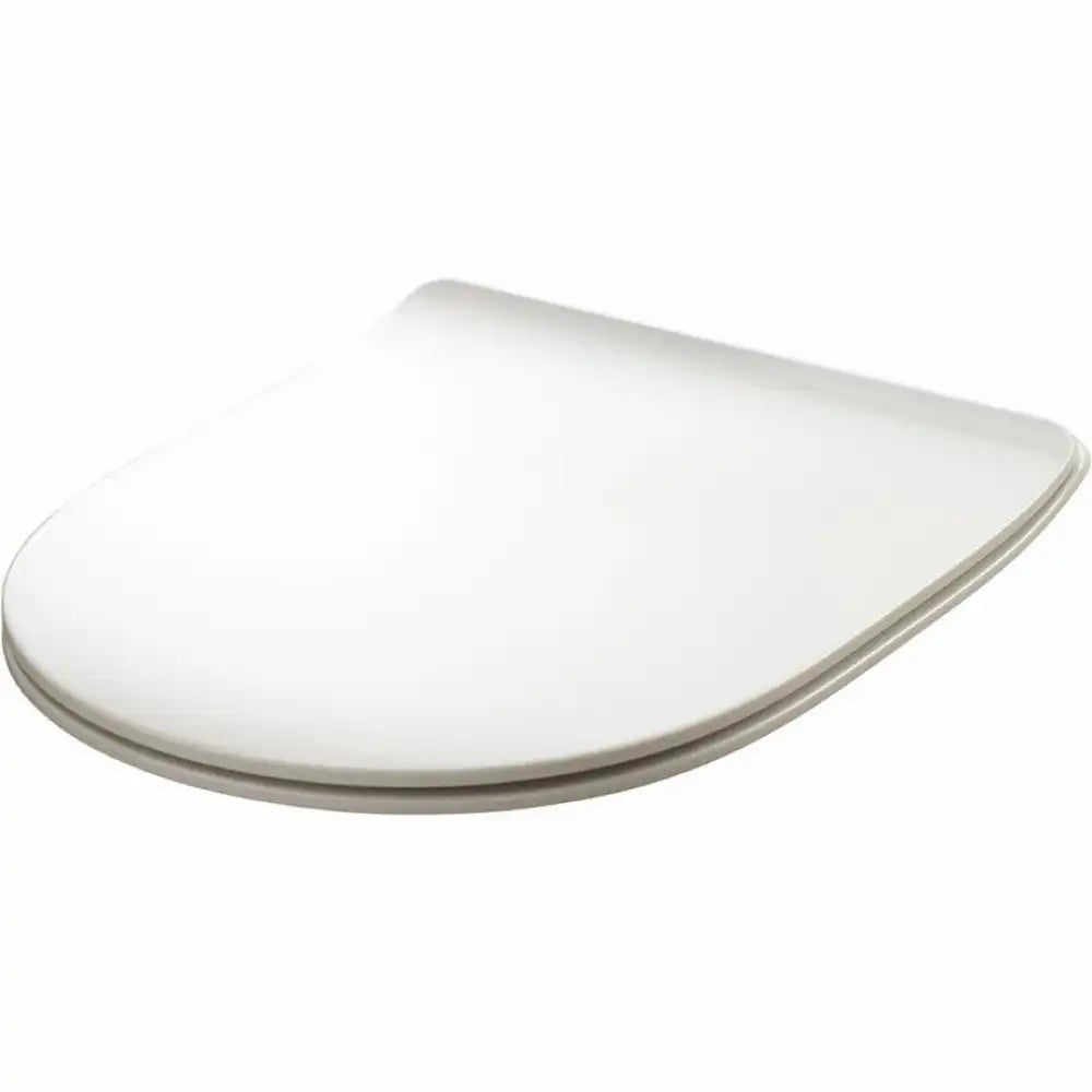 FLO/FILE 2.0/GLOMP SLIM TOILETSÆDE M/SOFT CLOSE (RAY), BLANK HVID