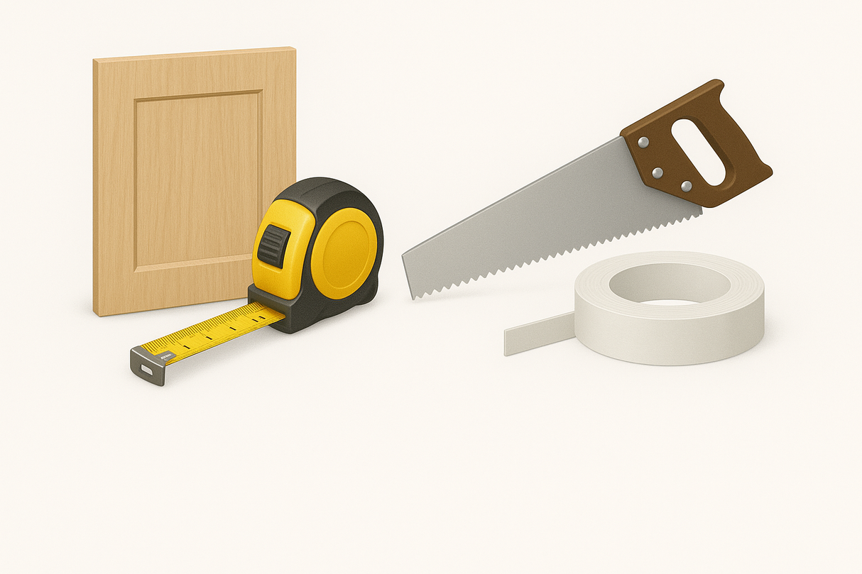 Multi-Living Nedskæring af skabslåge i højden eller bredden - Multi-Living låger