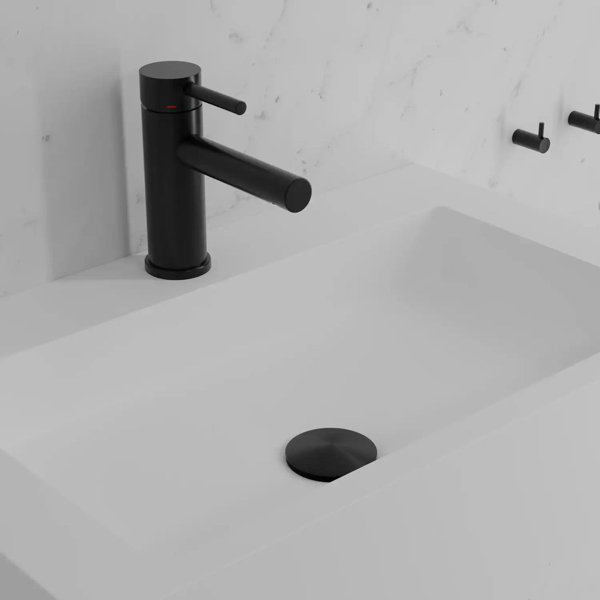 Primy Clear håndvaskarmatur, Shadow