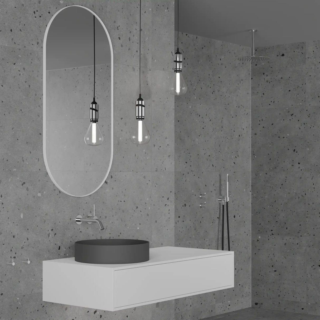 Primy Harmonized 1 komplet indbygningsarmatur til håndvask, Classic