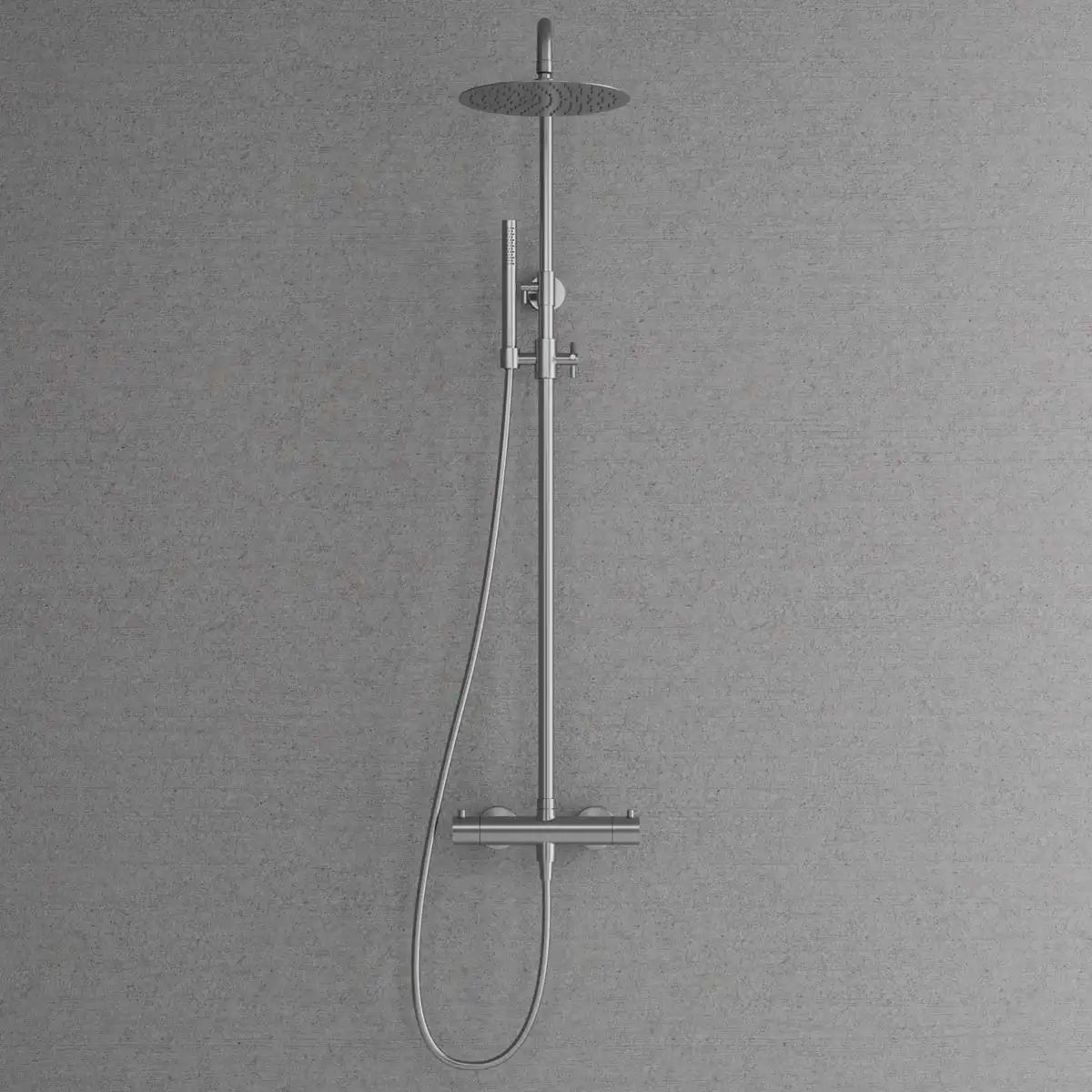 Primy Pleasure 2 komplet brusesystem ED2, Rustfrit stål