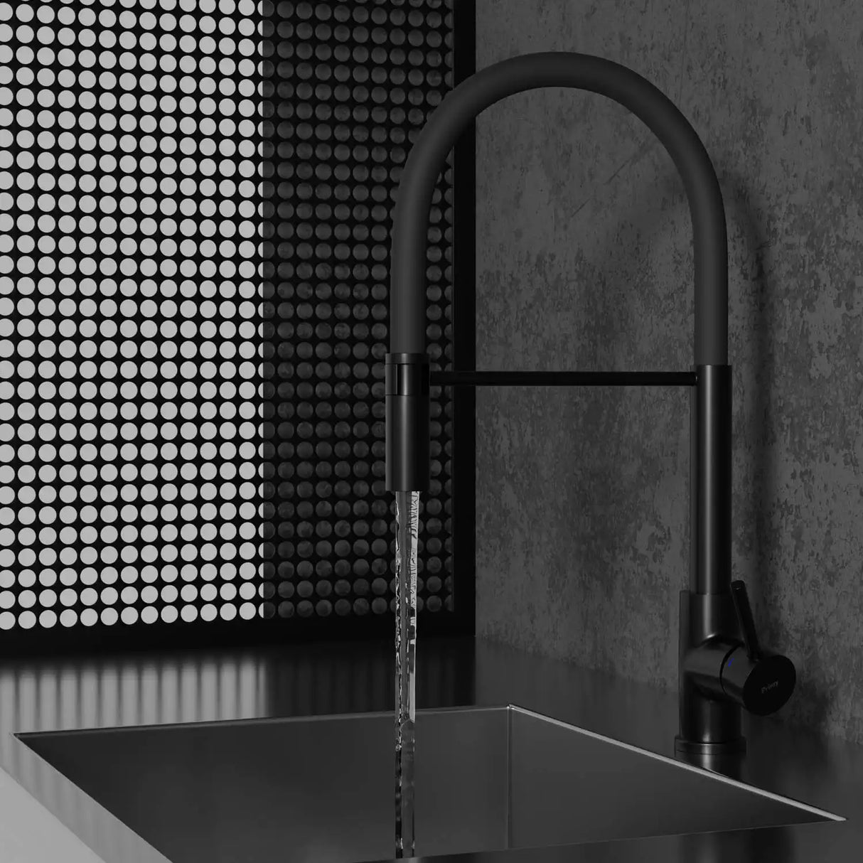 PRIMY STEEL PRO KØKKENARMATUR, SHADOW