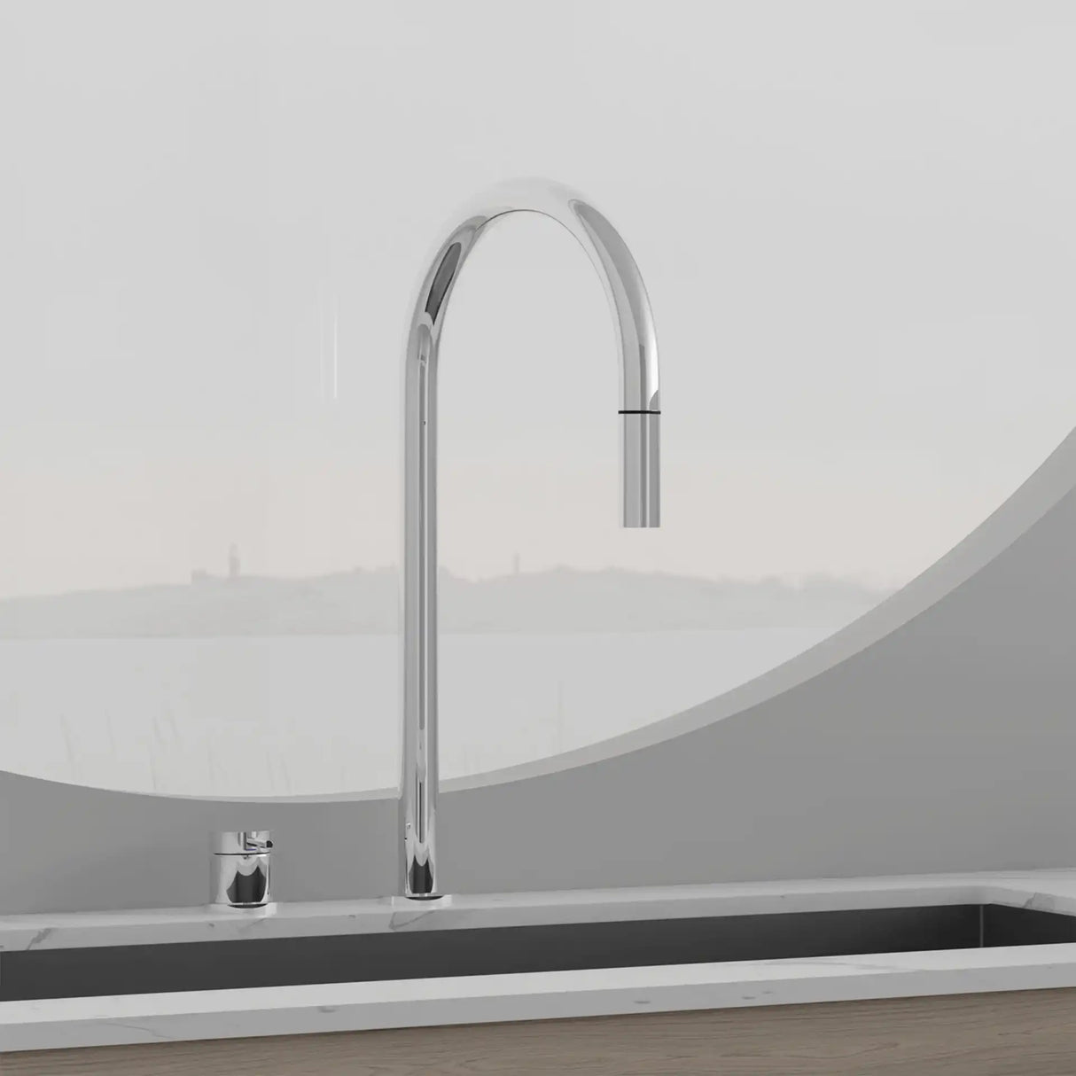 PRIMY HARMONIZED K2P KØKKENARMATUR M/UDTRÆK, CLASSIC