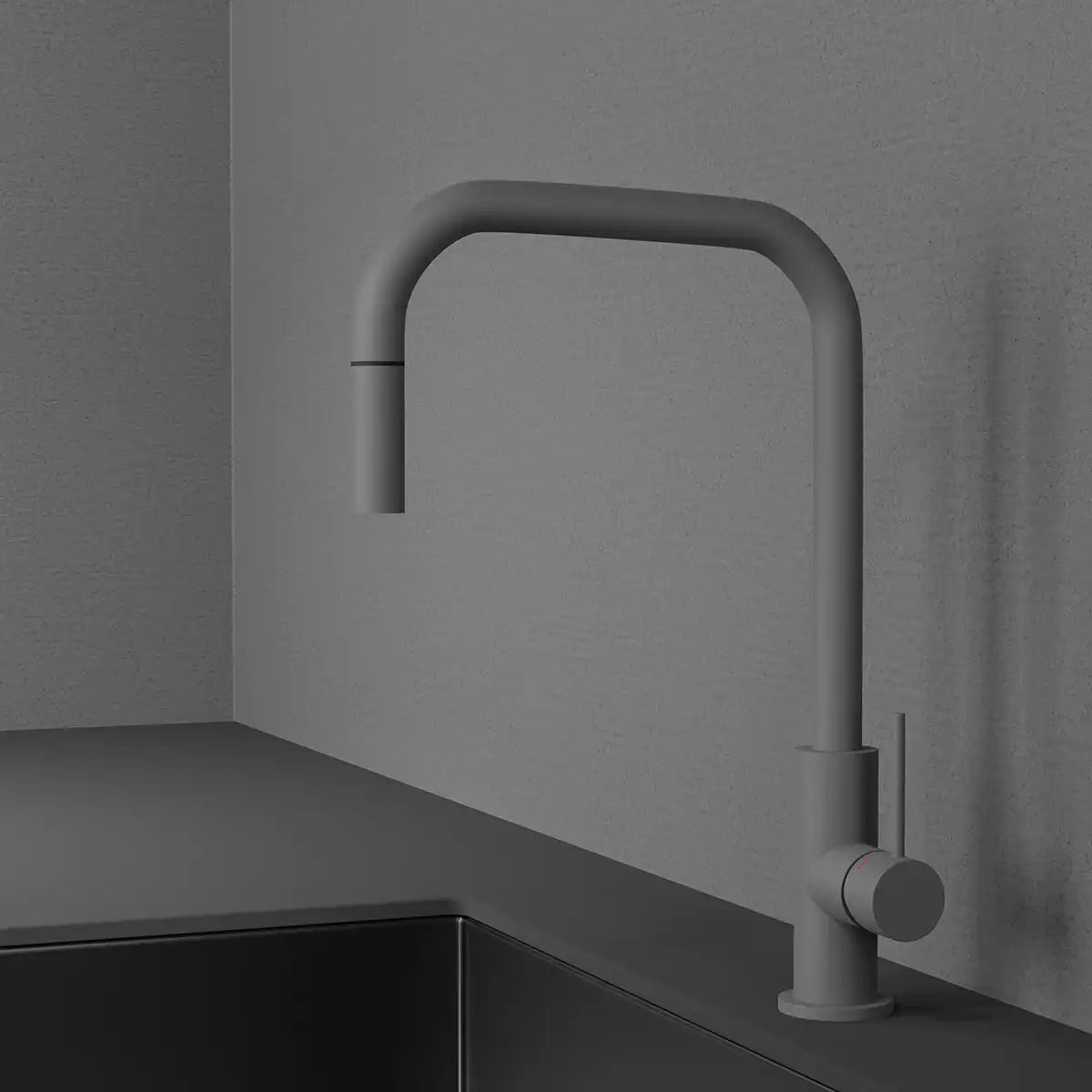 PRIMY ACCENT SQUARE KØKKENARMATUR M/UDTRÆKSTUD, SCRAP