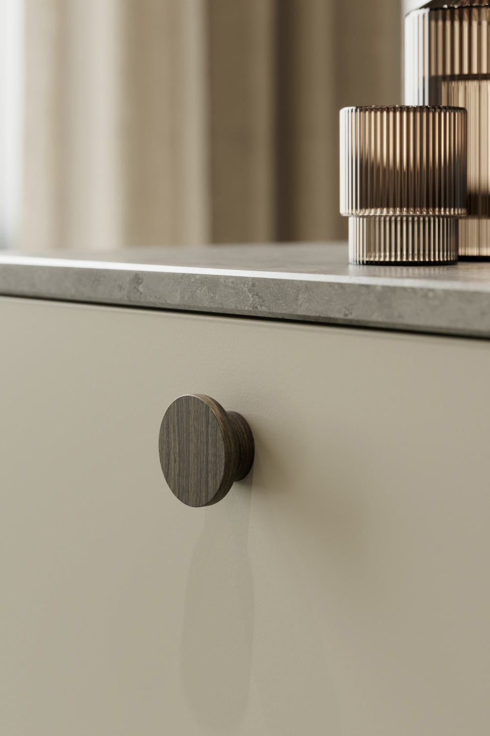 Circle knob greb - vælg mellem forskellige farver