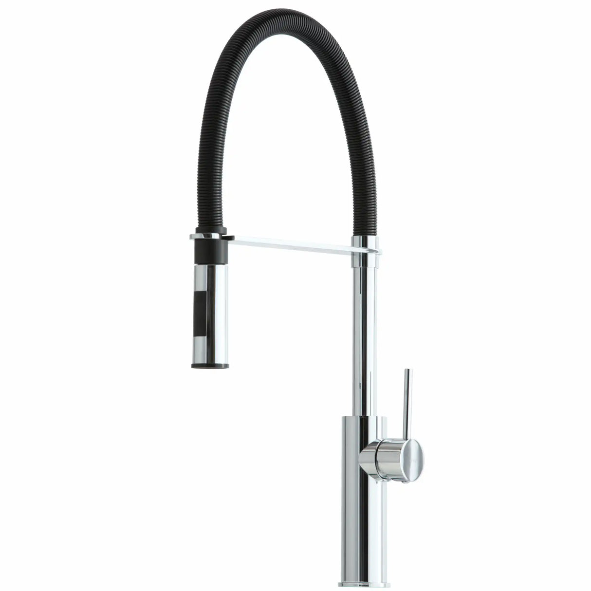 KUBUS 020 KØKKENARMATUR M/UDTRÆK, KROM/MATSORT