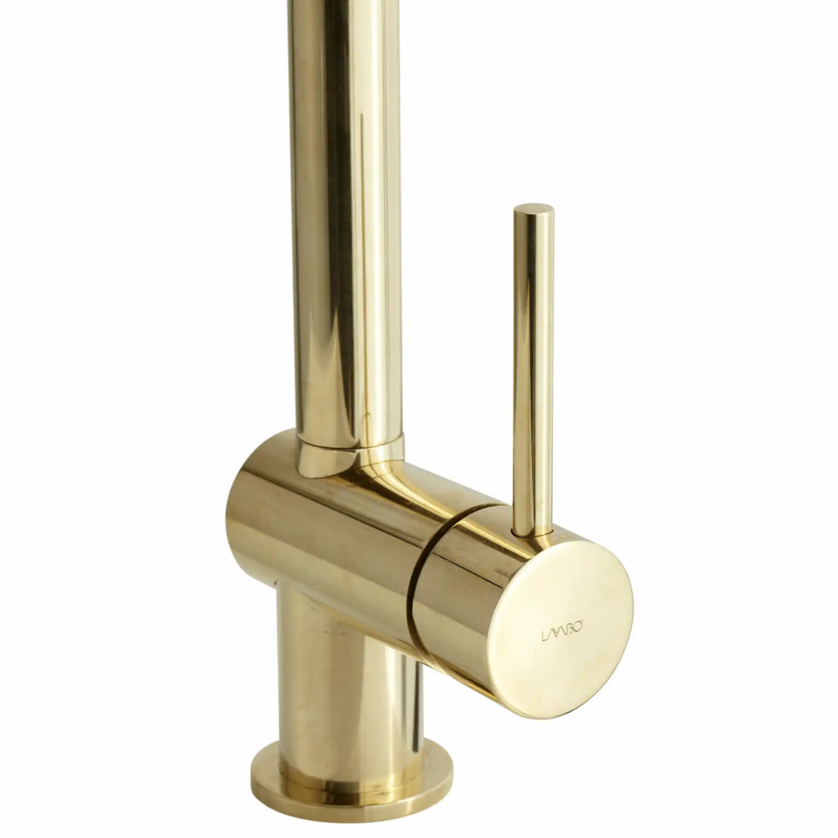 KUBUS 040 KØKKENARMATUR M/UDTRÆK, MASSIV MESSING