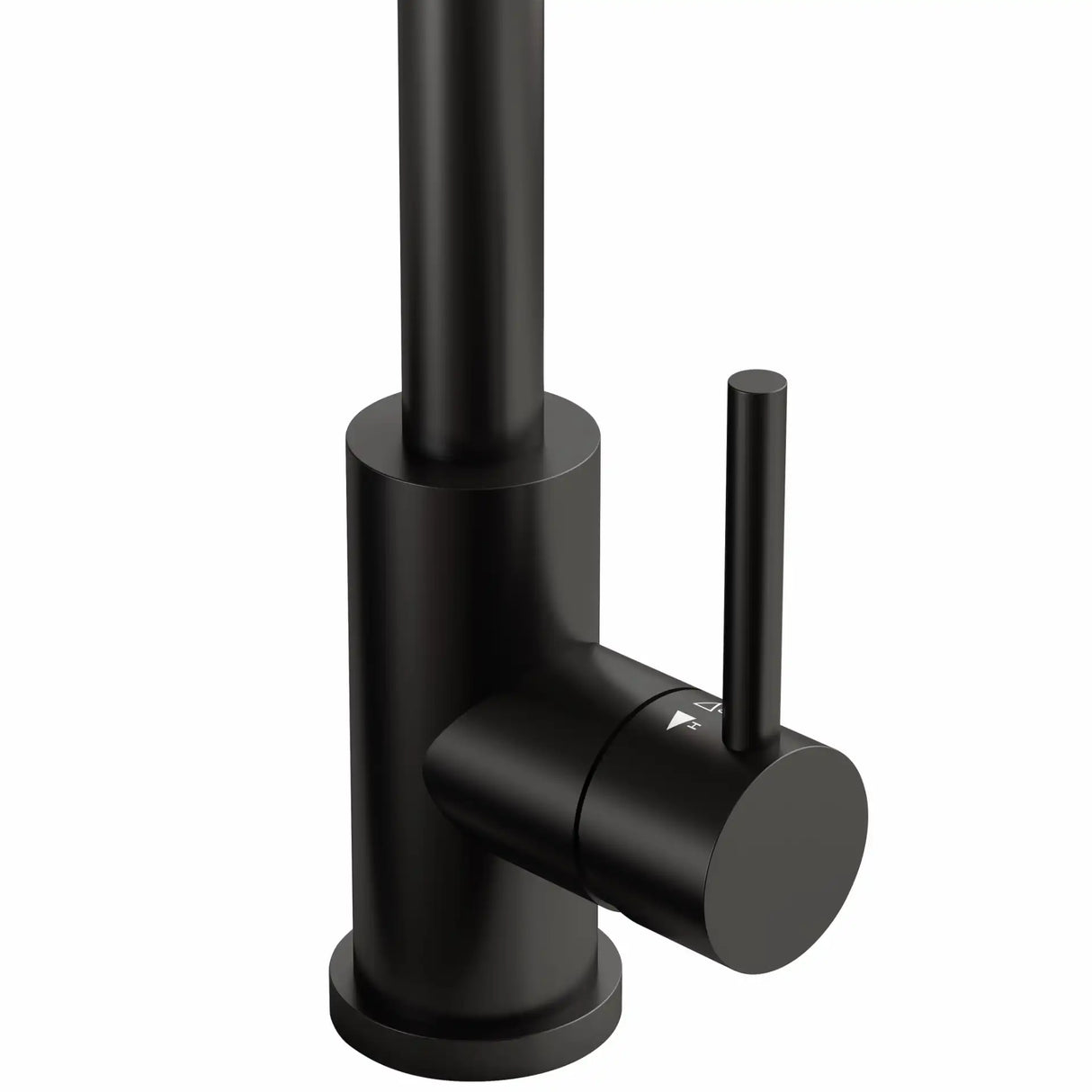 KUBUS 140 RS ROUND KØKKENARMATUR, PVD MATSORT