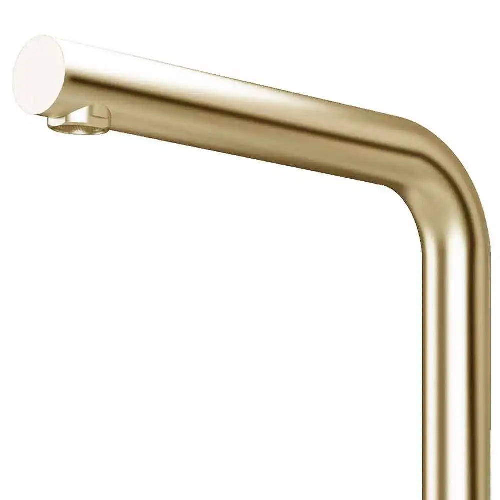 KUBUS 185 RS KØKKENARMATUR, PVD MESSING