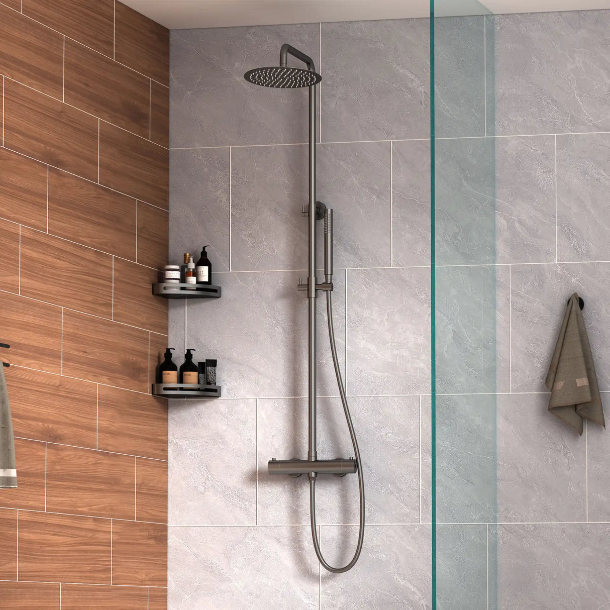 Argo RS komplet brusesystem, PVD Gunmetal