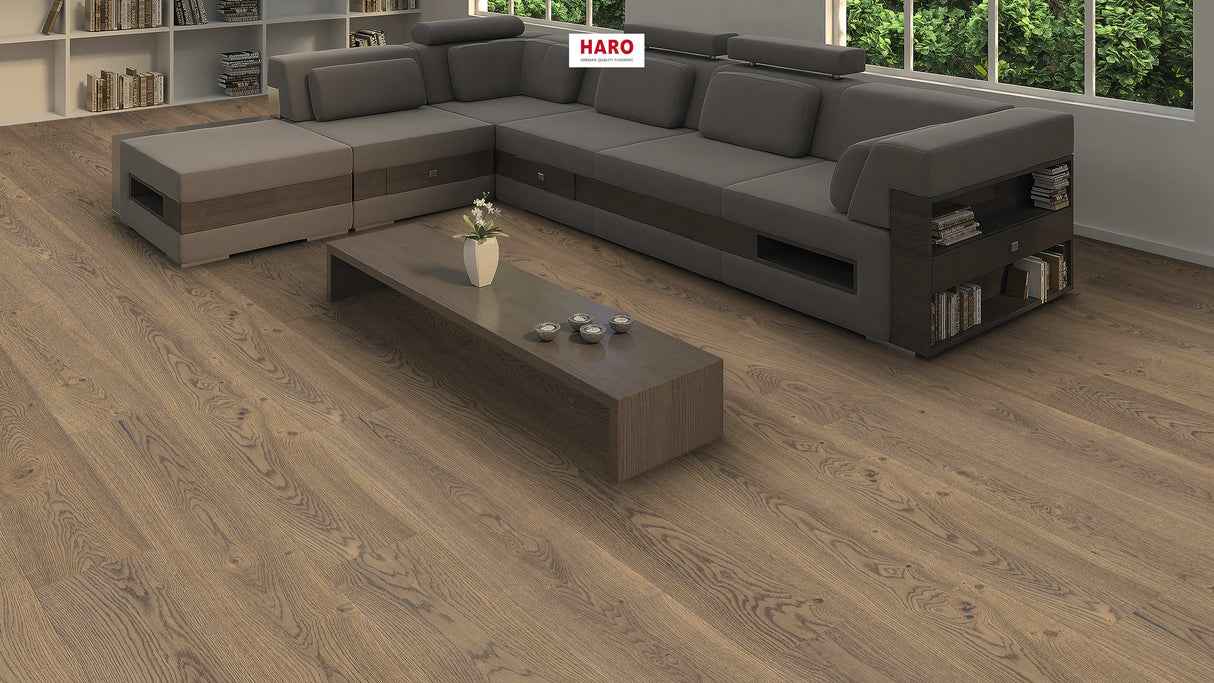 Haro Plank Plaza 240 4V Eg tobaksgrå Universal alpin børstet 538967