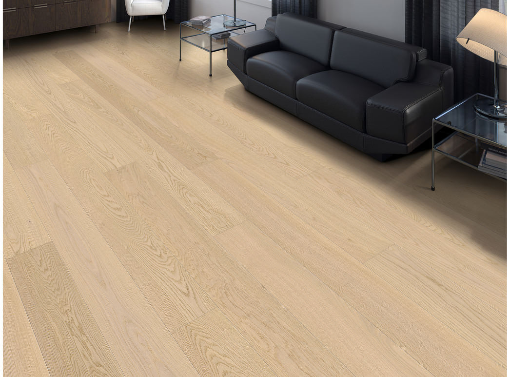 Haro Plank 180 4V Eg lysehvid Exklusiv børstet 543129