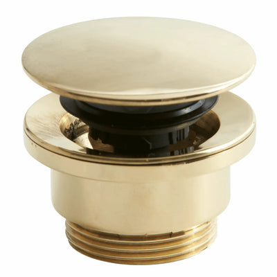 LAVABO LUNA POP-UP BUNDVENTIL, MASSIV MESSING