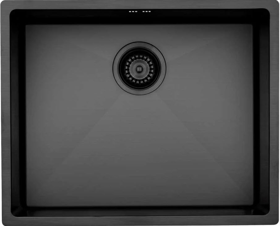 Lavabo KUBUS 500 SOFT - SHADOW BLACK