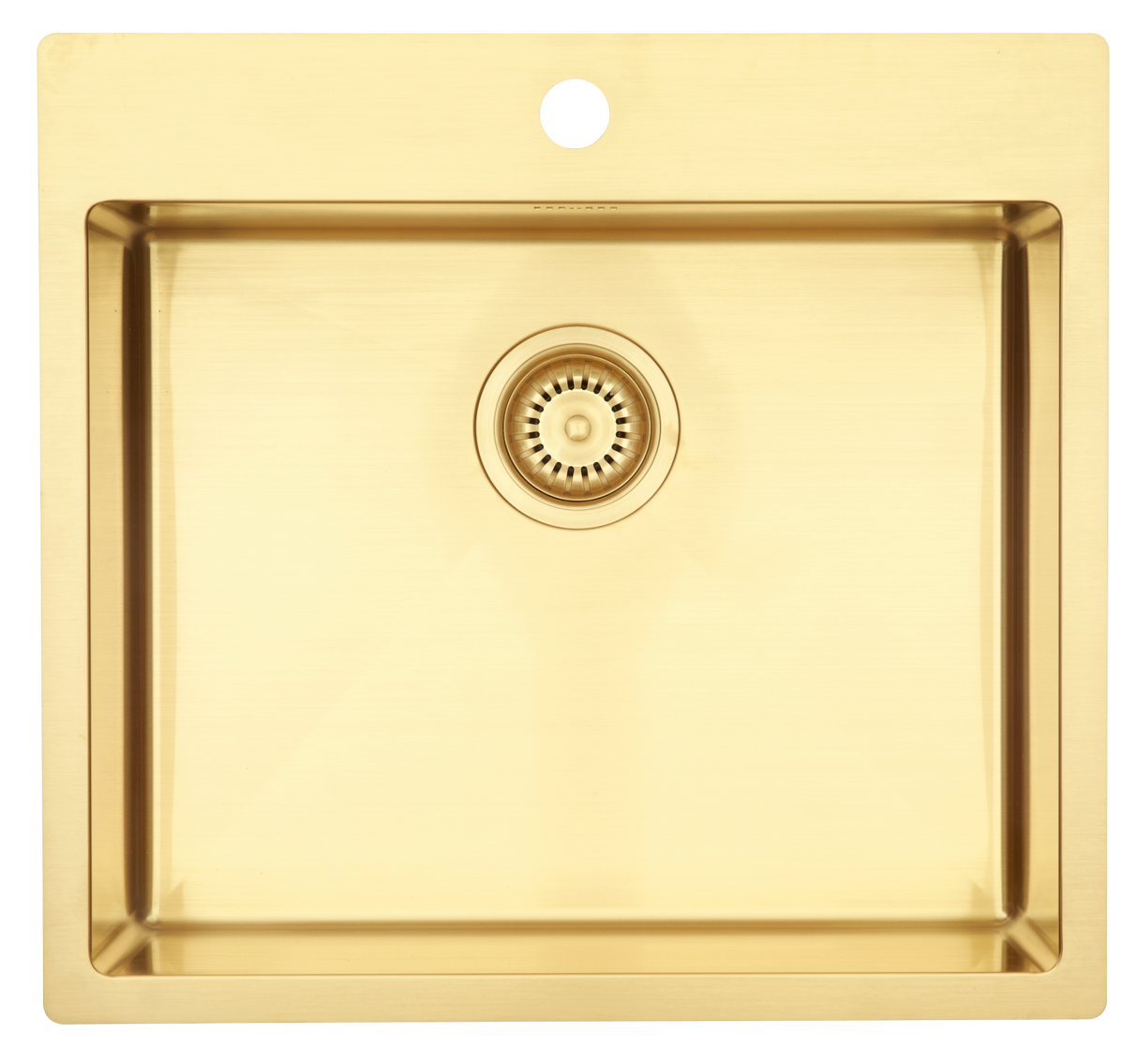 Lavabo KUBUS 540 SOFT - GULD/MESSING