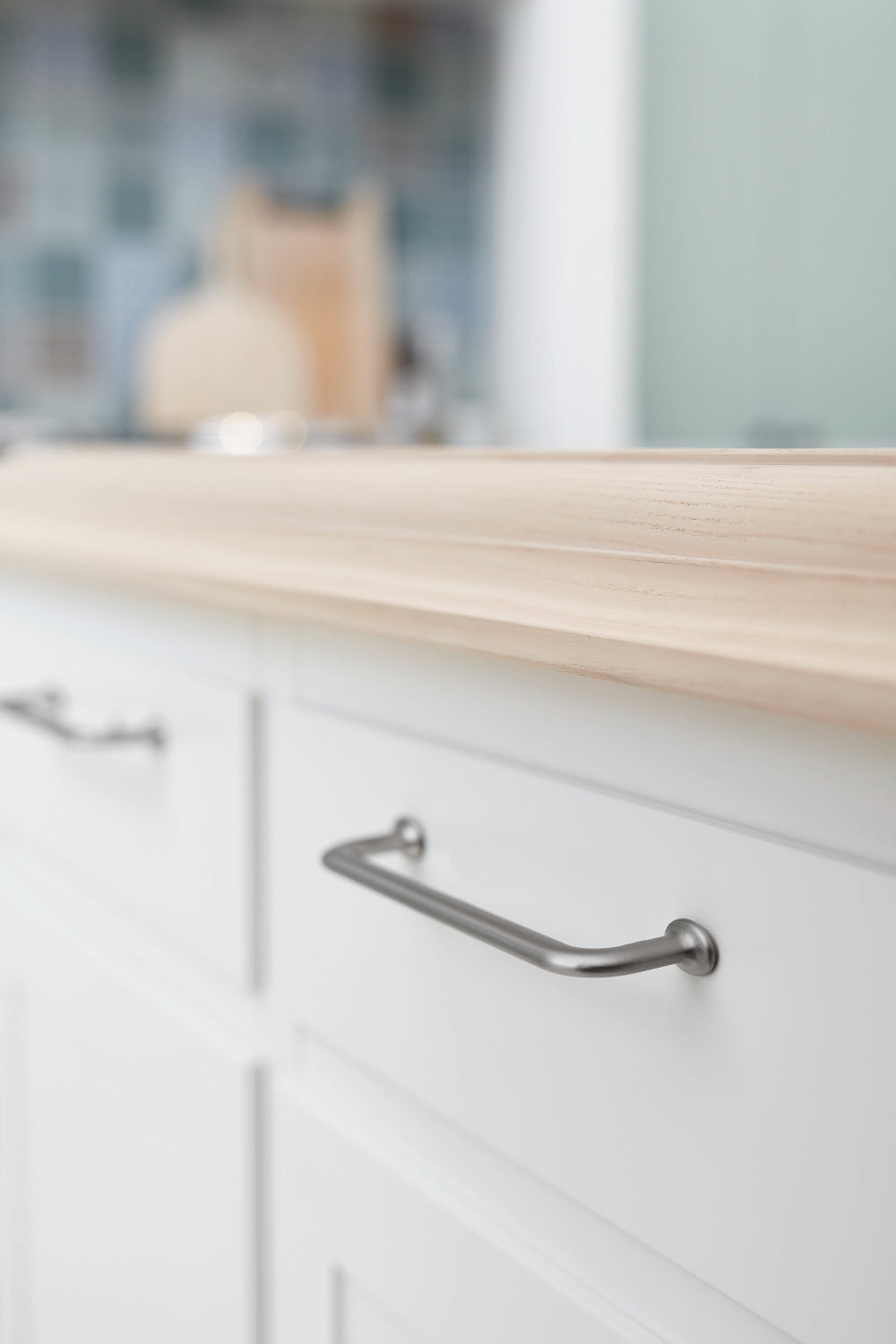 Furnipart U-Turn greb Inox look 160mm