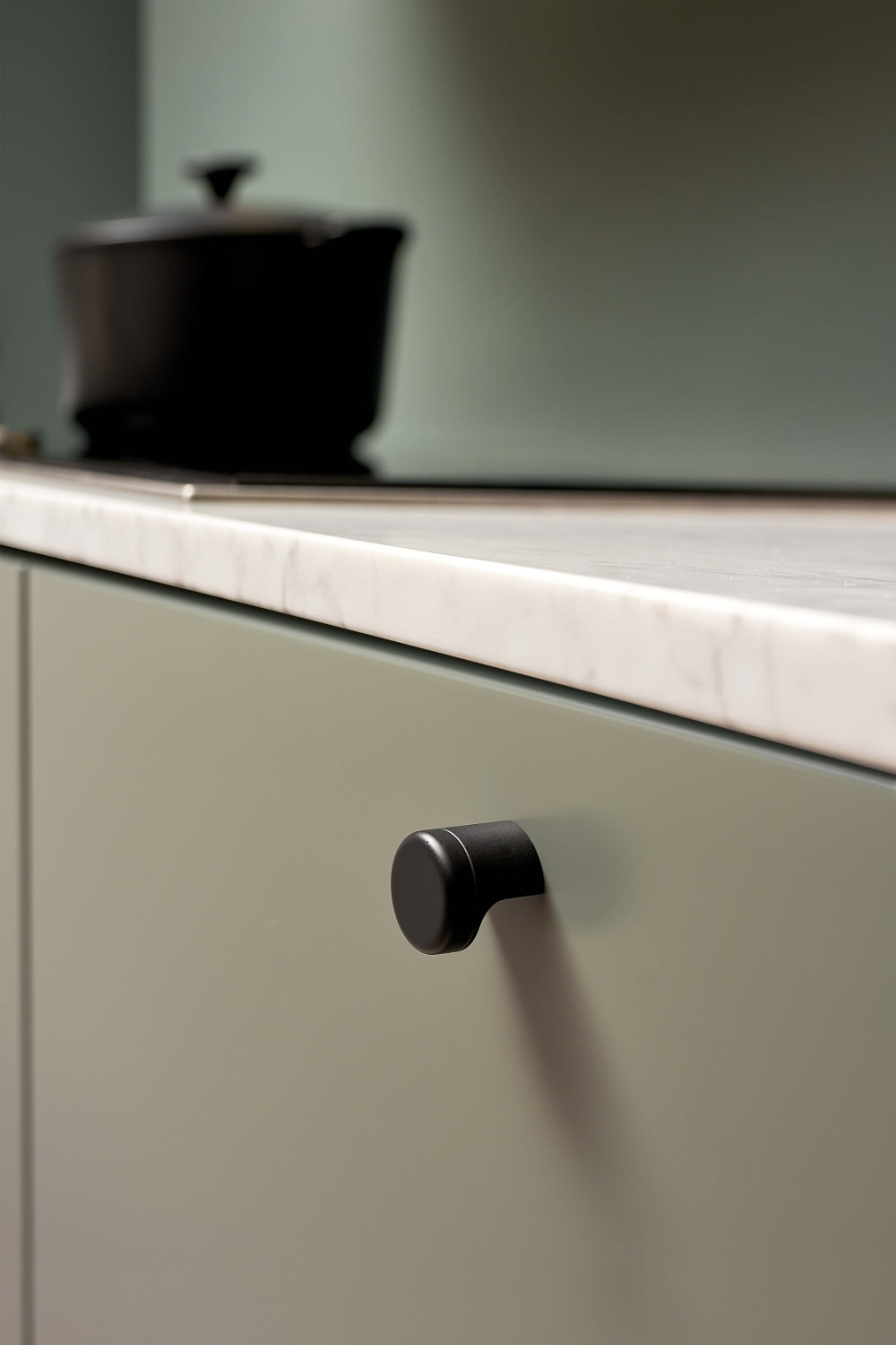 Furnipart Point greb Mat sort Ø28mm