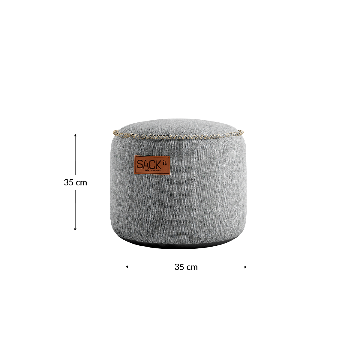 Cobana Junior Pouf Sand Melange