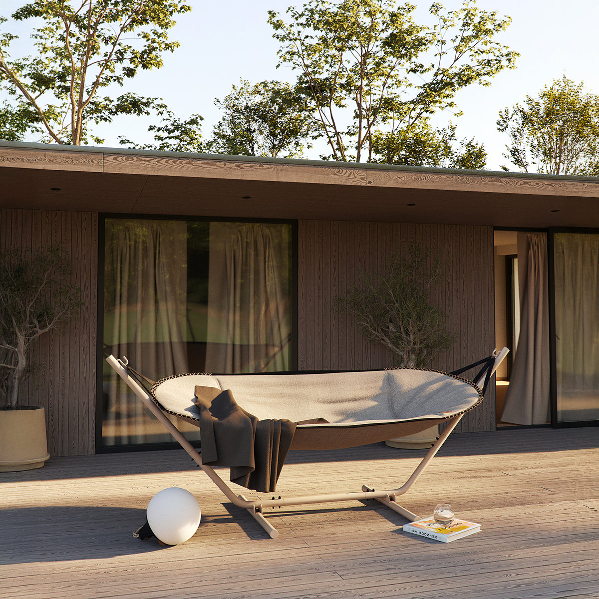 Cobana Hammock Sand - Taupe Frame