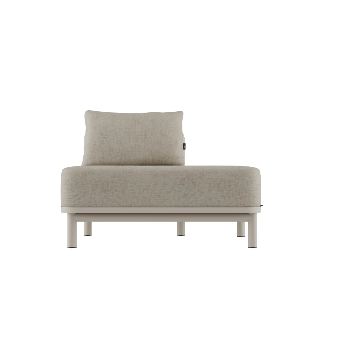 Kirra Lounge Sofa - Open end left Sand