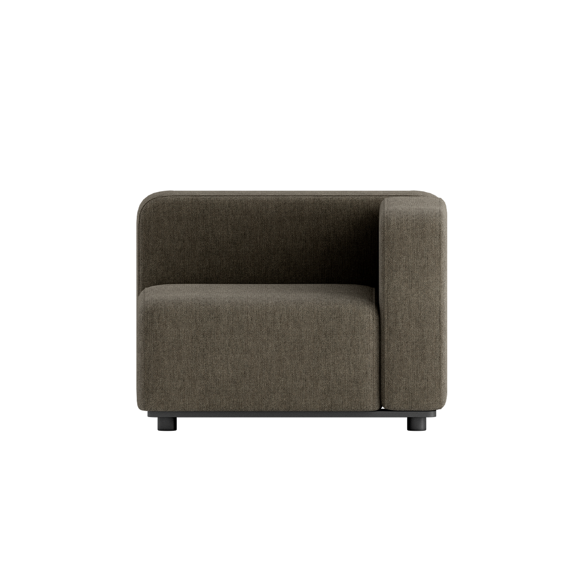 Cobana Lounge Sofa - Corner Section Brown