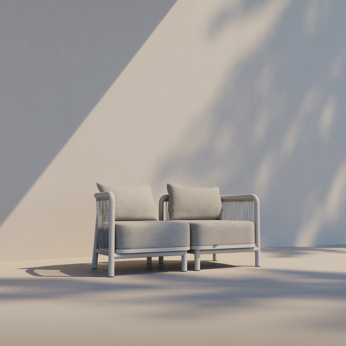 Kirra Lounge Sofa - Corner section Sand