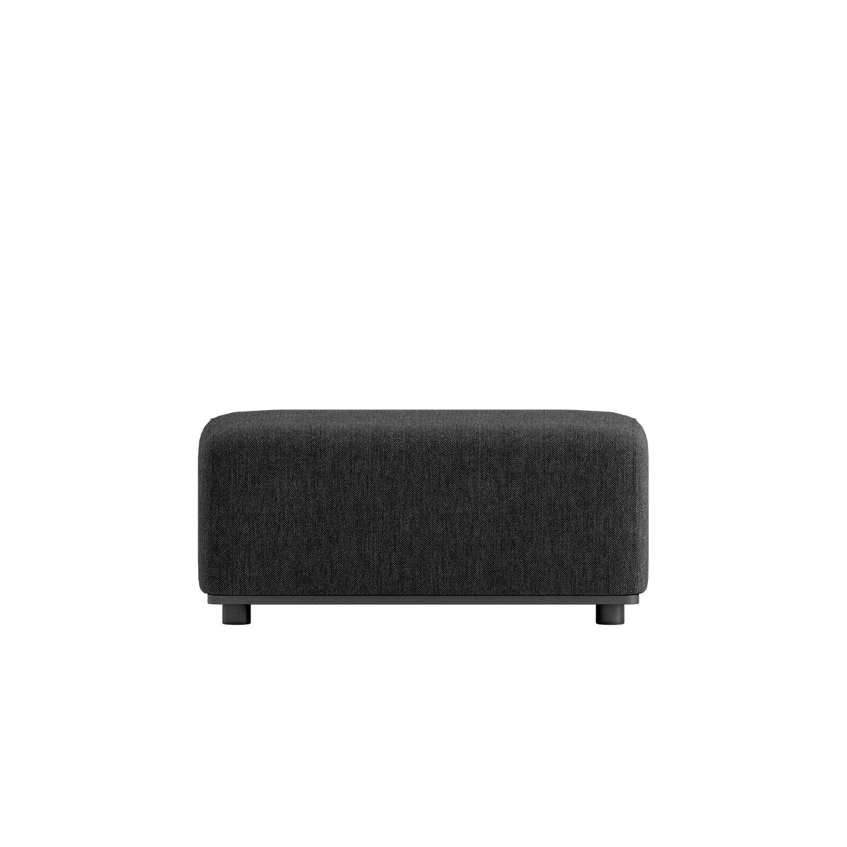 Cobana Lounge Sofa - Pouf Black