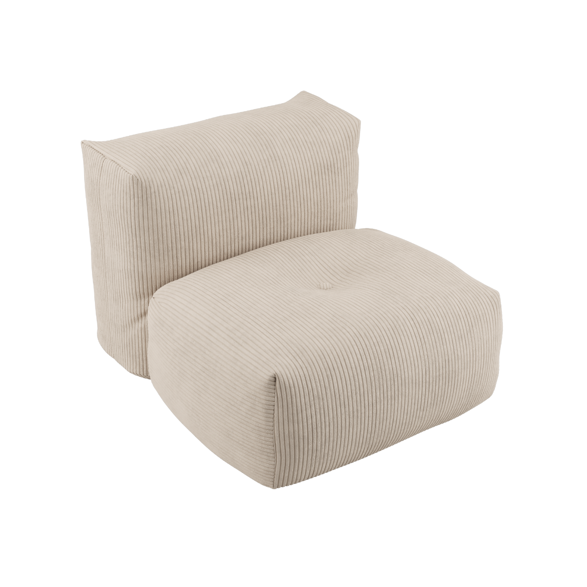 Soft Sofa Indoor - Seat Corduroy Beige
